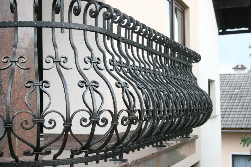 Forged balcony railing, Radohova vas