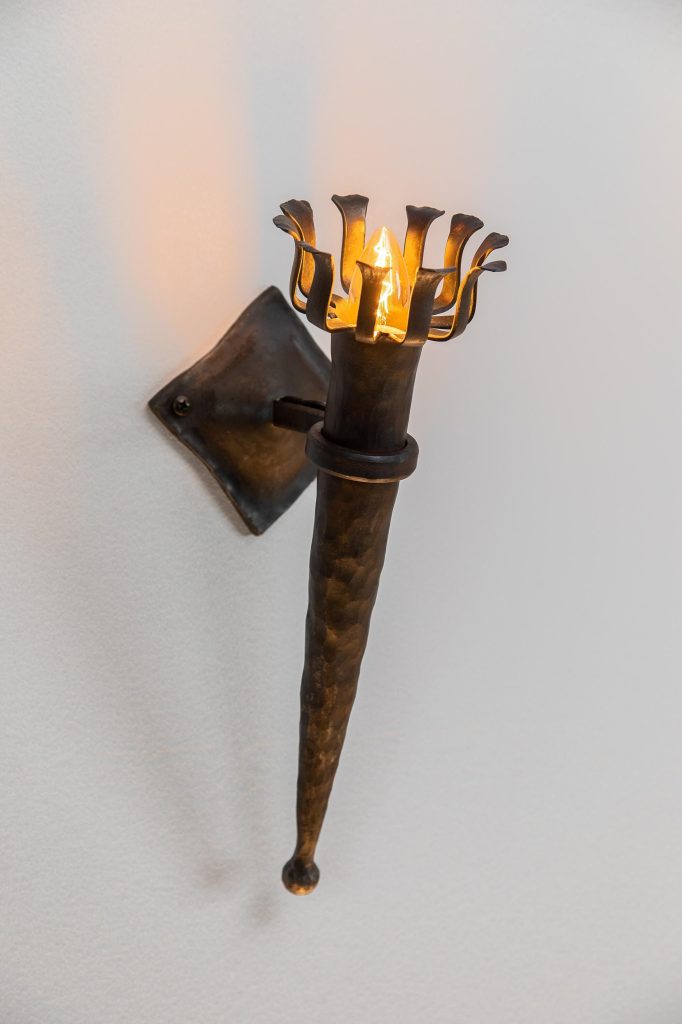 Rustic Wall Torch