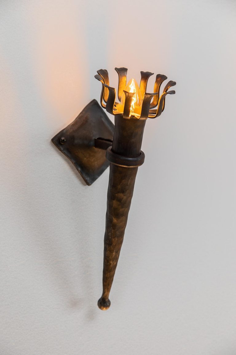 Rustic Wall Torch